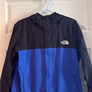 The North Face Men's Black and Blue Windbreaker